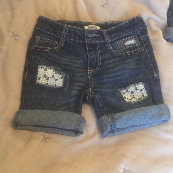 Girls denim shorts - Picture 4 of 4